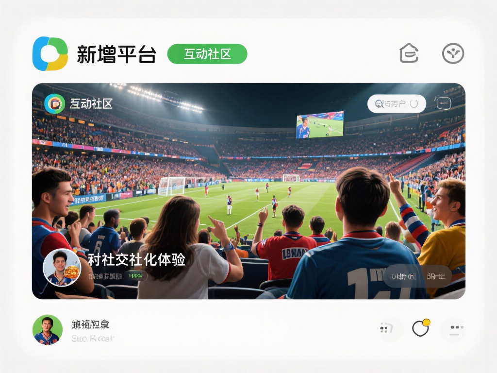 此外，平台还设有互动社区，用户可以在这里与其他体育